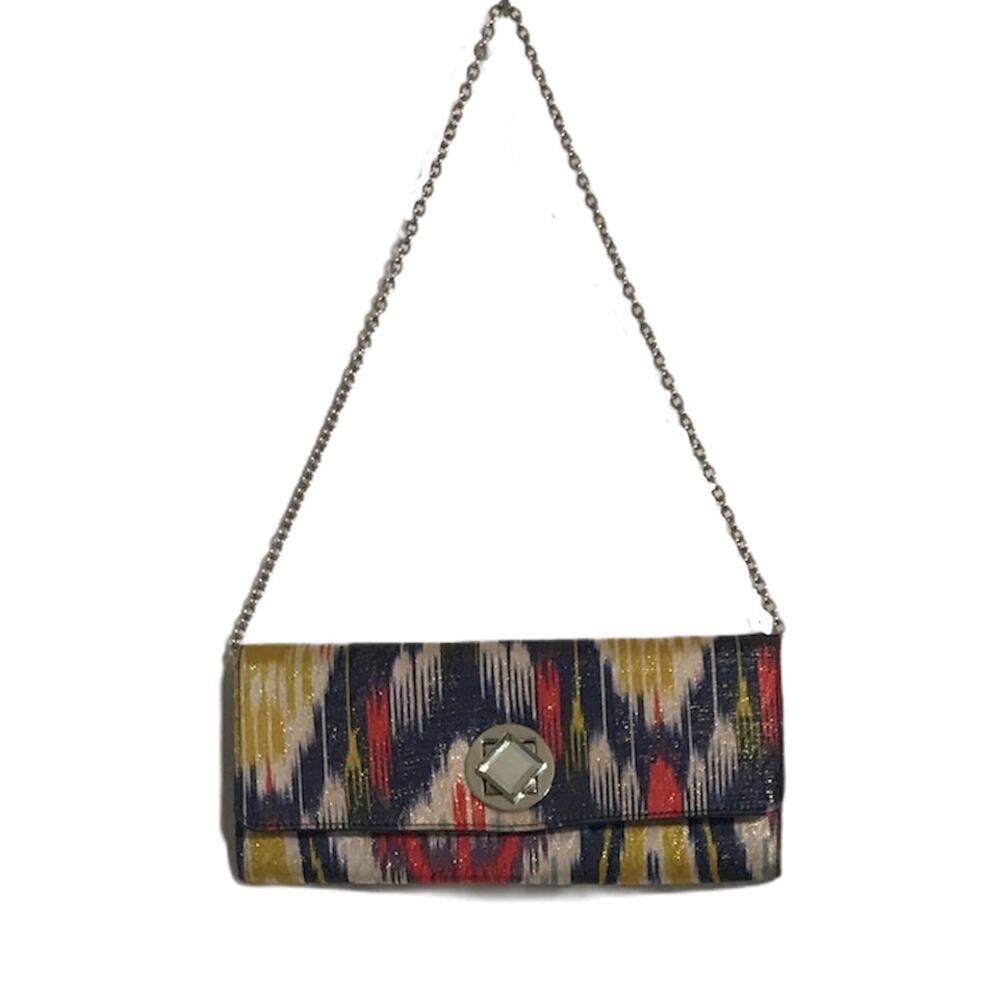Lulu Townsend Crystal Clasp Evening Clutch